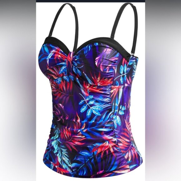 New woman’s underwire tummy control swimsuit top no bottoms included - Picture 3 of 7